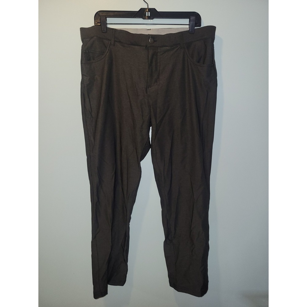 Adidas Pants Mens 36x30 ‎ Black  Golf Performance Stretch Chino